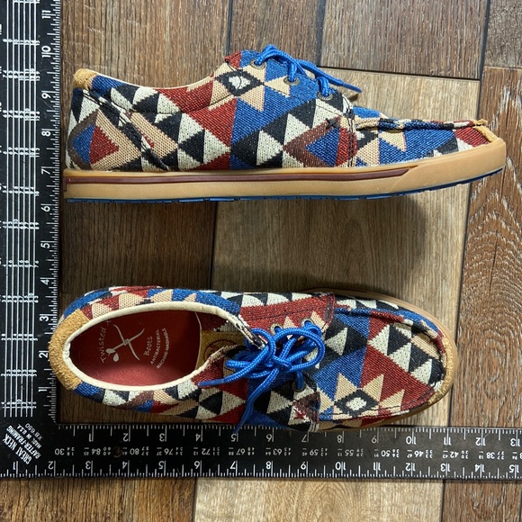Twisted X Hooey Loper Moc Toe Geometric Sneakers Size Men’s 8 - Picture 12 of 12